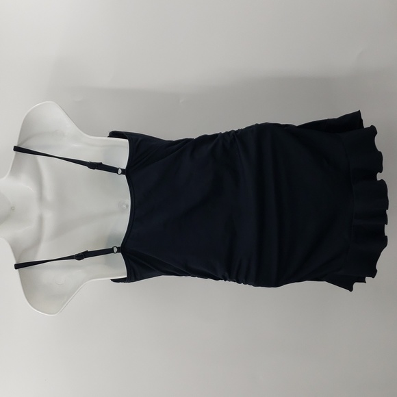 Seafolly black onepiece swimwear size 8 - Picture 3 of 6